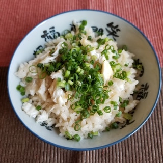 白身のあらご飯